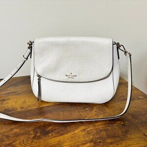 Kate Spade Cream-White Crossbody Purse